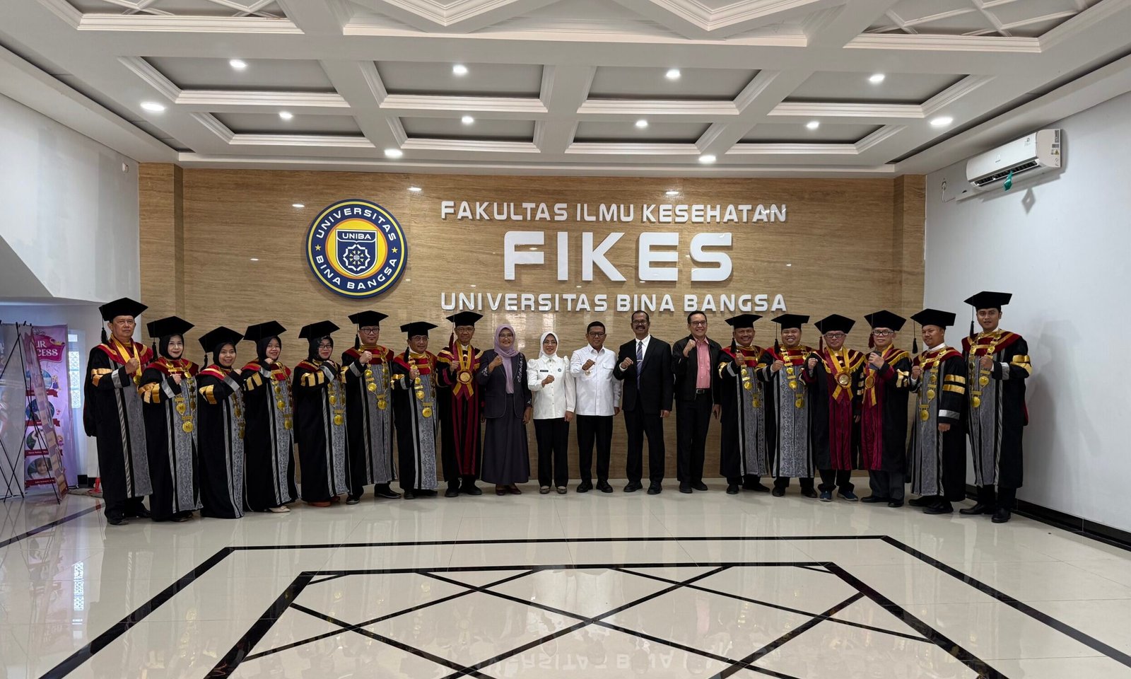 Senat Universita, Gubernur Banten, Ketua dan Pembina Yayasan Sebelum Pembukaan PKKMB UNIBA 2026